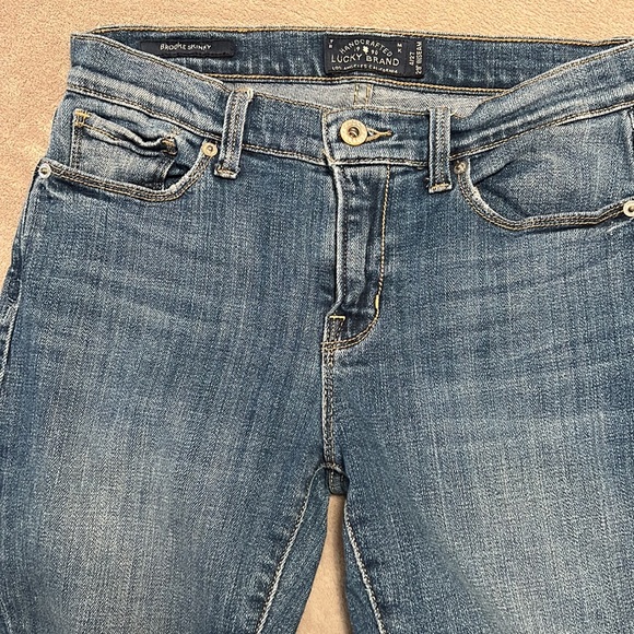 Lucky Brand Brooke Skinny Jeans Distressed - Picture 6 of 16